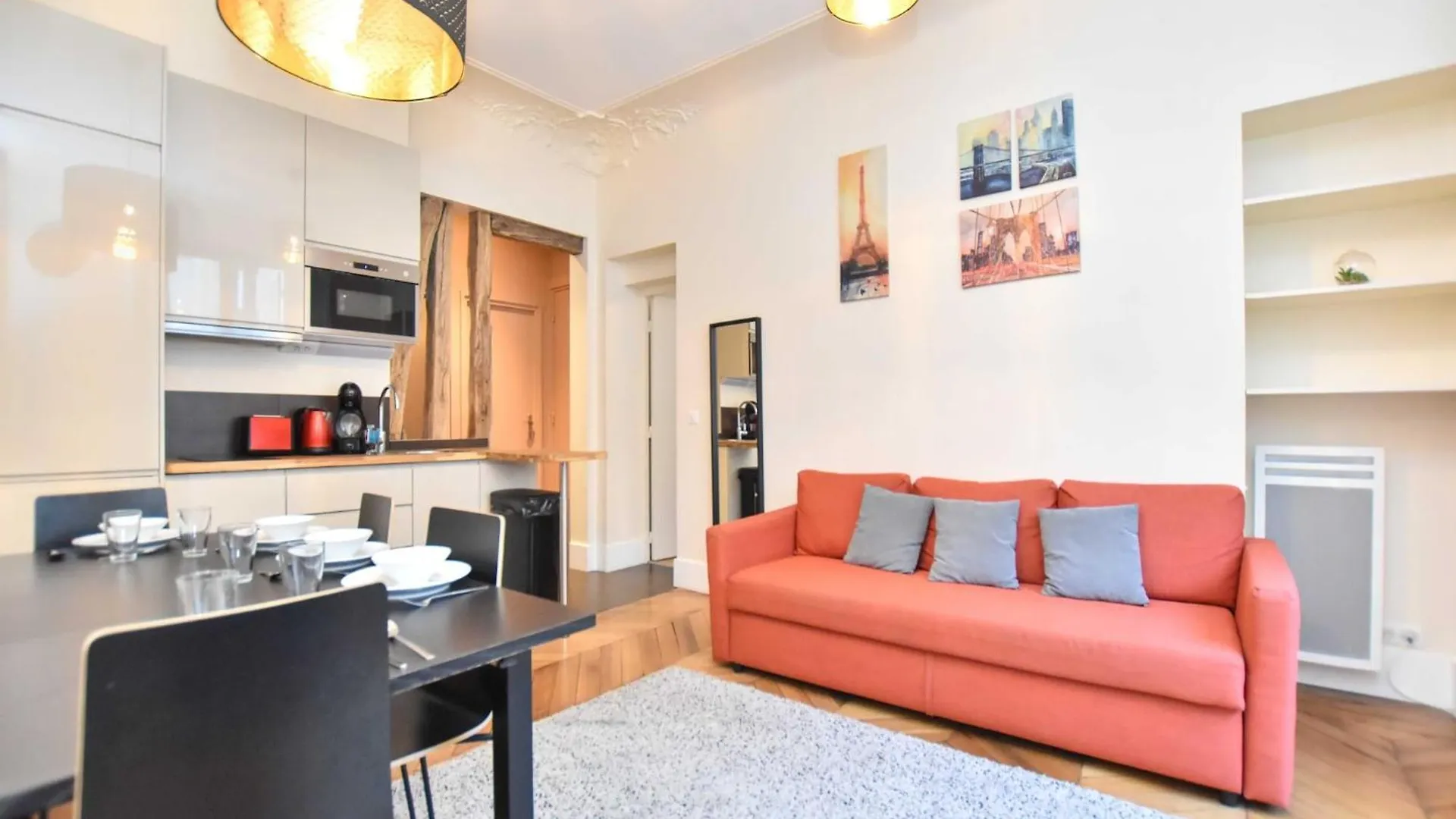 Magnificent Apartment - 3Br 8P - Bonne Nouvelle Paris